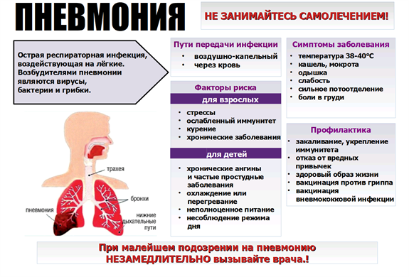 Острая пневмония лечение, признаки – в сети клиник НИАРМЕДИК